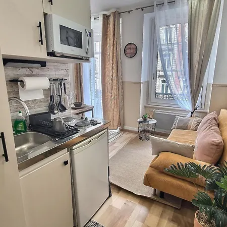 2 Pièces Cozy Avec Balcon Strasburgo